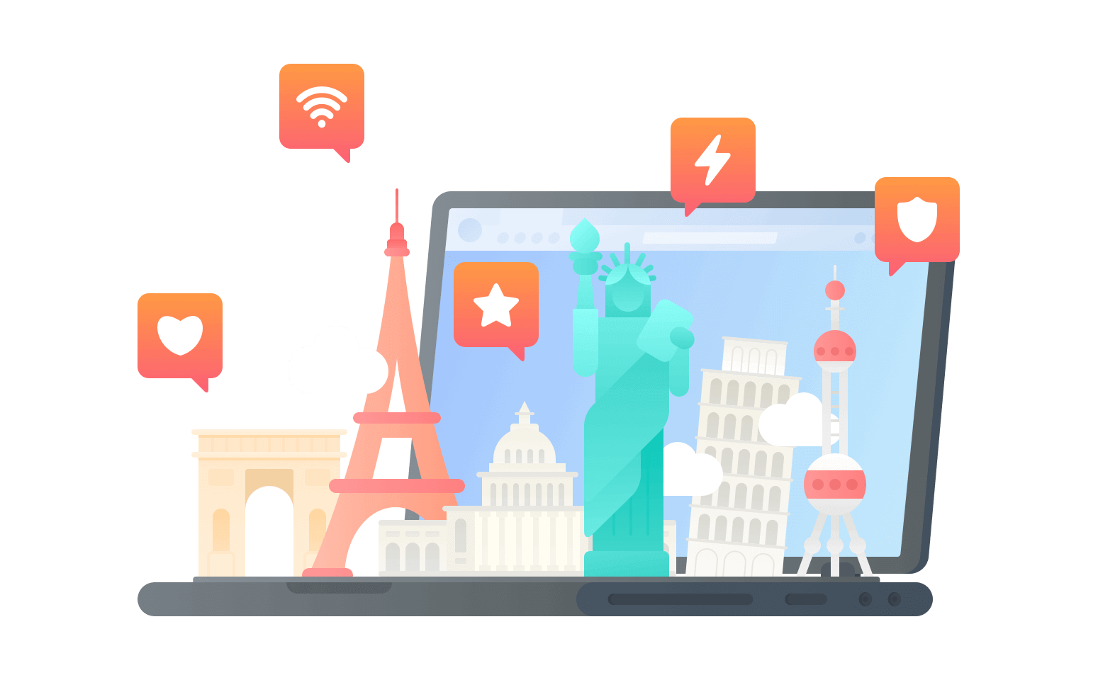 在哈萨克斯坦连接到中国的软件 - 翻回VPN
